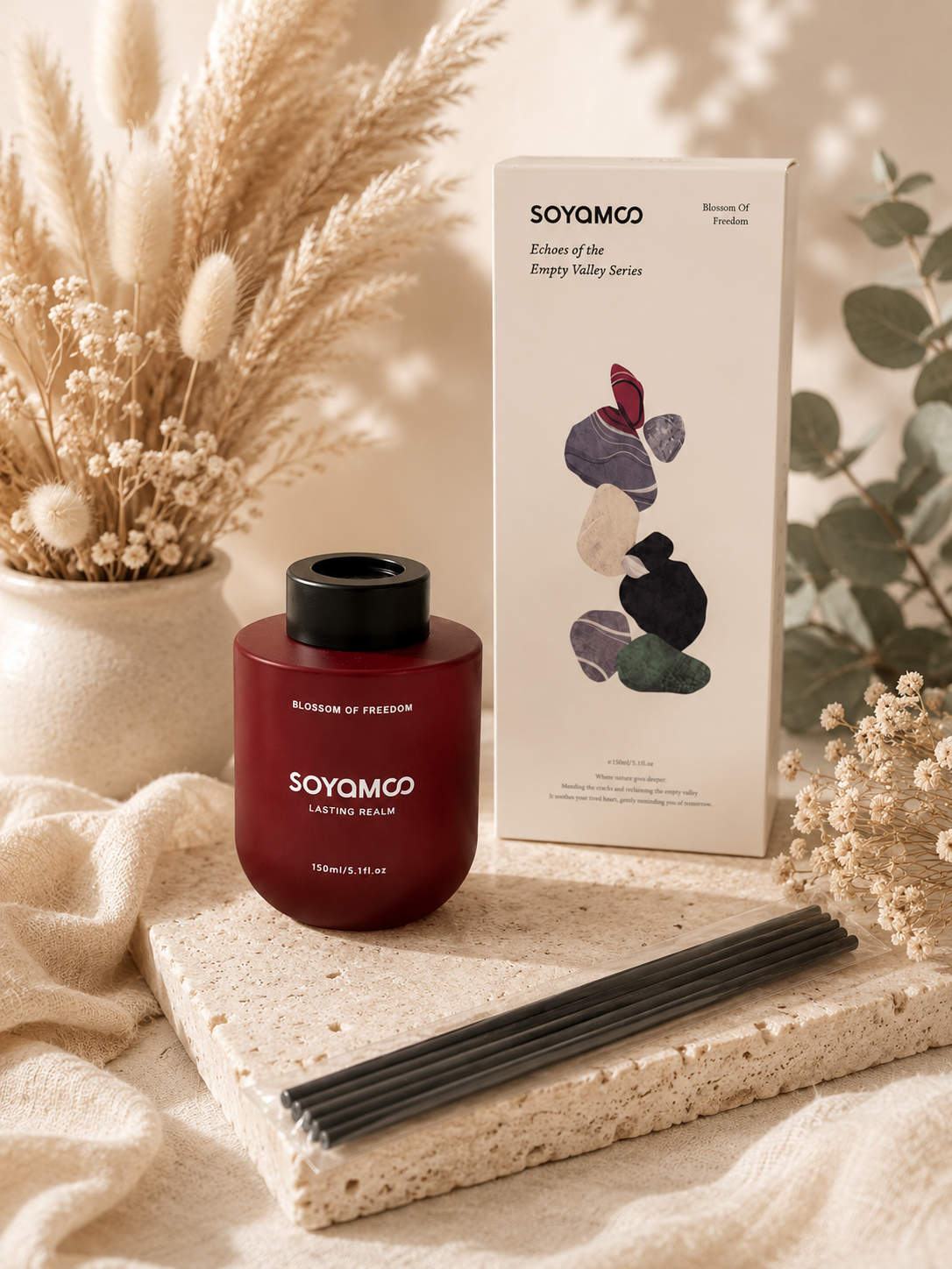 Diffuseur de parfum d'ambiance avec bâtonnets 150 ML