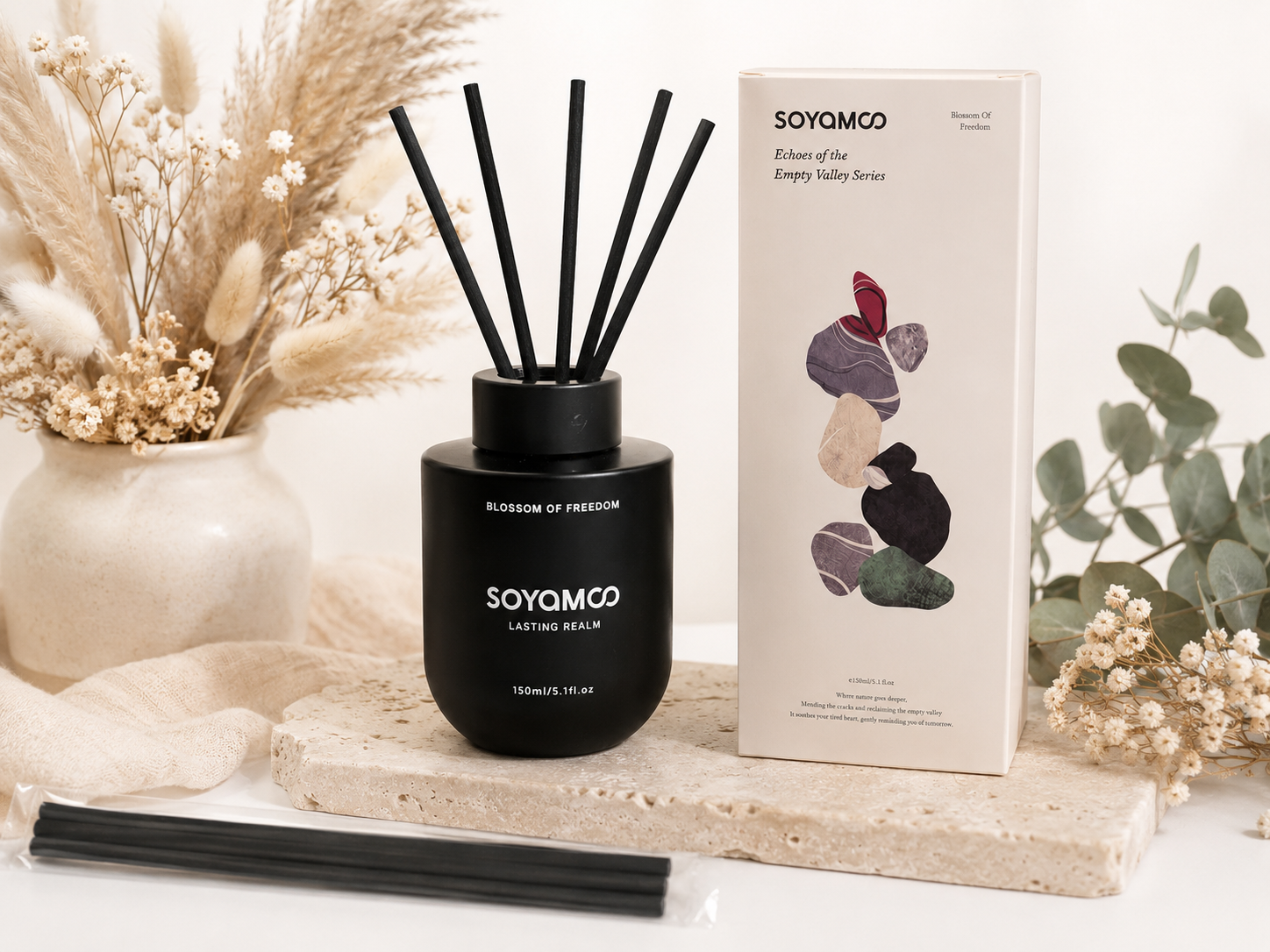 Diffuseur de parfum d'ambiance avec bâtonnets 150 ML